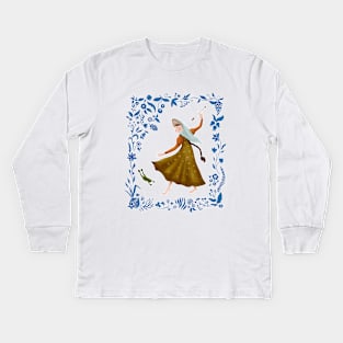 The Frog Tsarevna Kids Long Sleeve T-Shirt